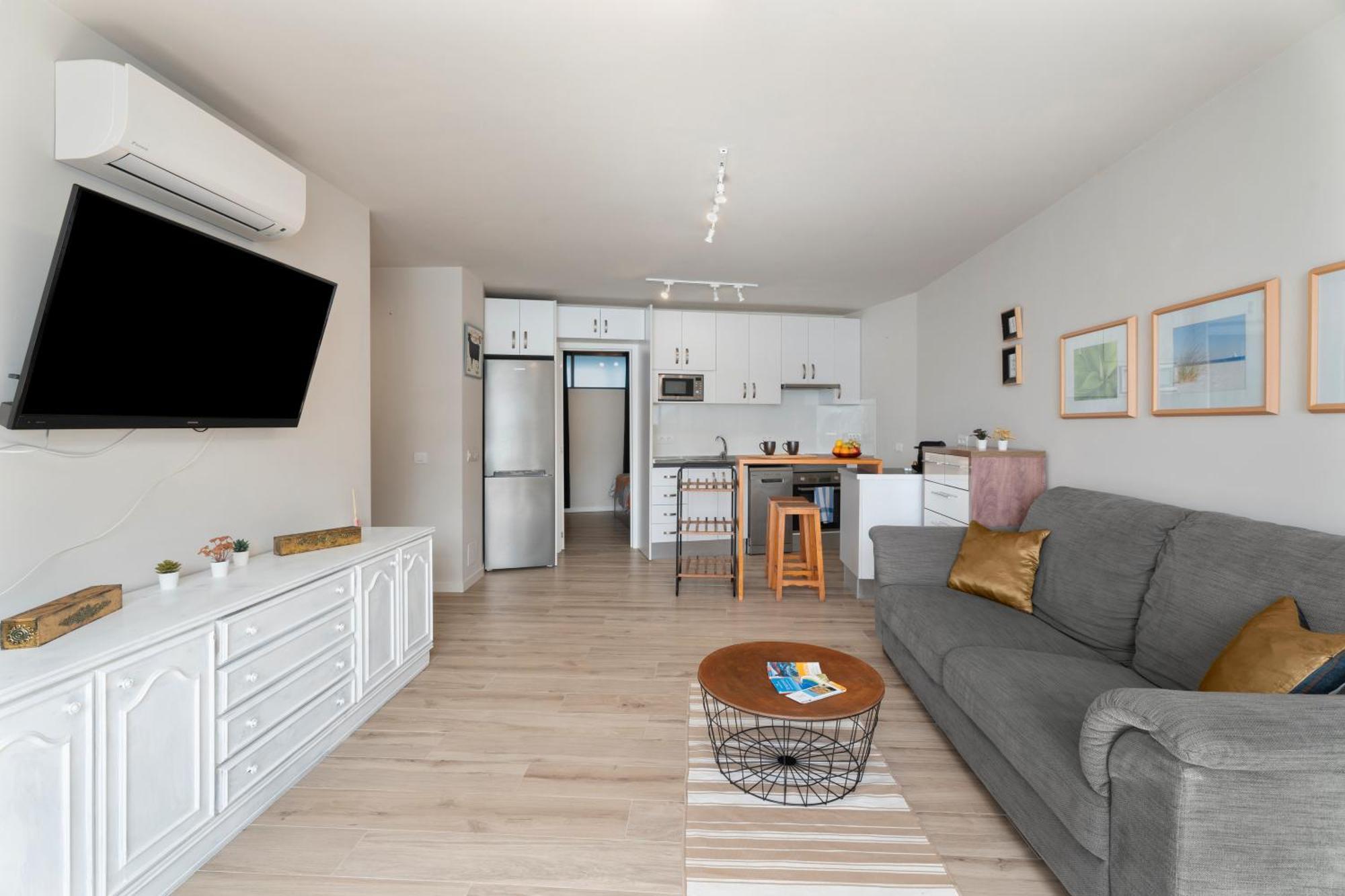 Apartamento Primera Linea De Mar Такоронте Экстерьер фото