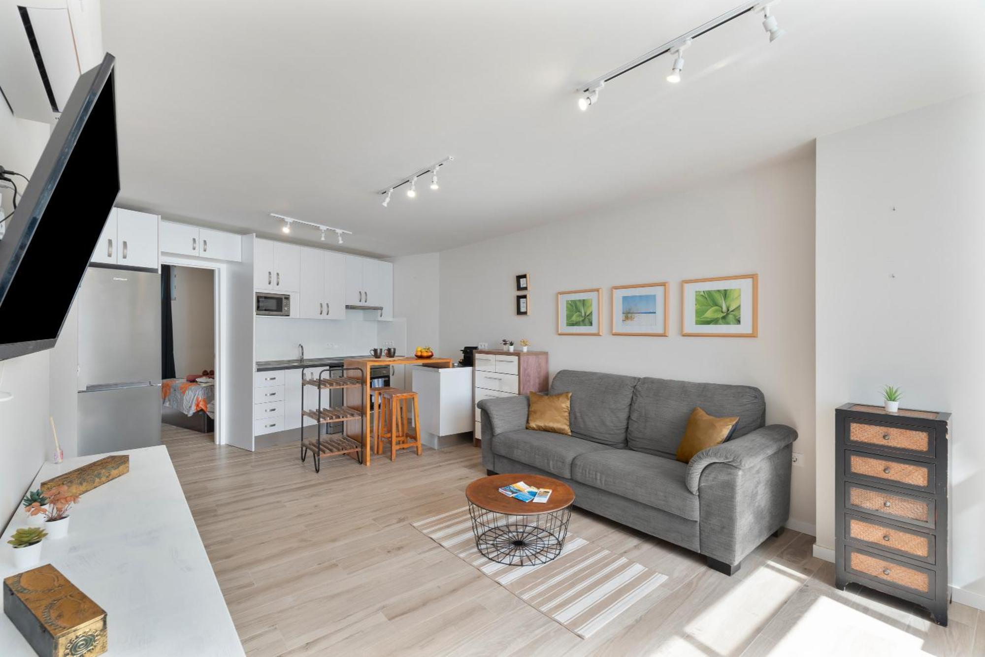 Apartamento Primera Linea De Mar Такоронте Экстерьер фото